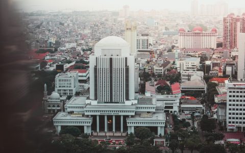 Lanskap perkotaan Jakarta sebagai ilustrasi berita politik nasional