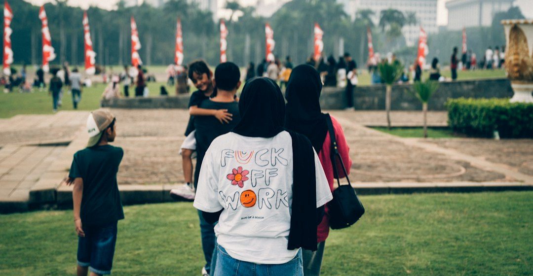 Ilustrasi semangat kebangsaan generasi muda